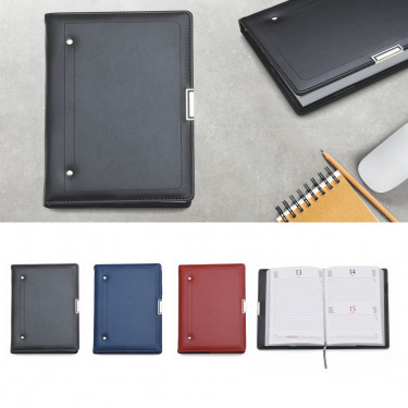 0391 Agenda Giornaliera in Similpelle 15x21cm