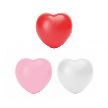 2641 Heart - Cuore Antistress In Tinta Unita