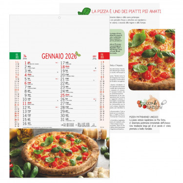 B013 - CALENDARIO  PIZZA " "