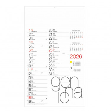 B067 - Calendario Olandese Design
