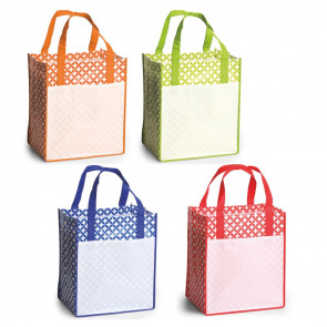 1039  BORSA SHOPPING TNT PLASTIFICATO  Dimensioni cm. 33,5x38x25