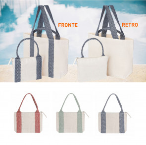 1167 SARAH - Borsetta Mare Canvas 220g/m²