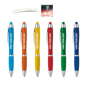 5234 Neon Color - Penna Sfera Touch con led