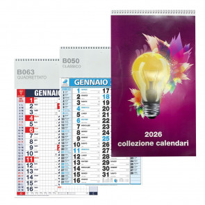 Campionatura Calendari Spiralata