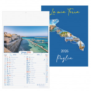 B103 PUGLIA - Calendario Illustrato