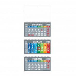 F/10 Calendario - Trittico con cursore