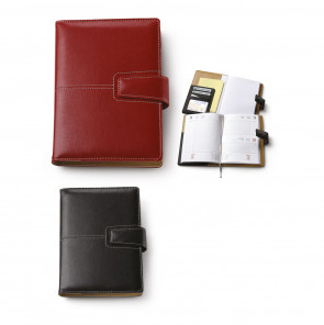 0242 - FAUX LEATHER DAILY ORGANIZER