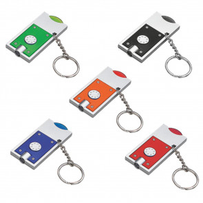 0782 - KEY RING COIN WITH LED