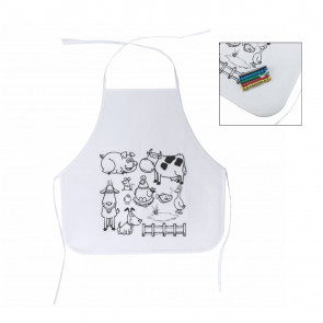 3635 Coloring Baby Apron